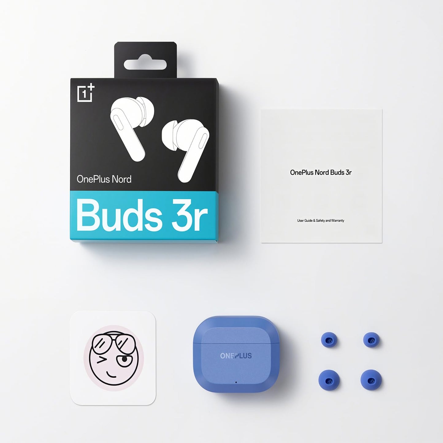 OnePlus Nord Buds 3r TWS Earbuds up to 54 Hours Playback, 2-mic Clear Calls, 3D Spatial Audio, AI Translation, 12.4mm Drivers, Dual-Device Connectivity, 47ms Low Latency - (Aura Blue)