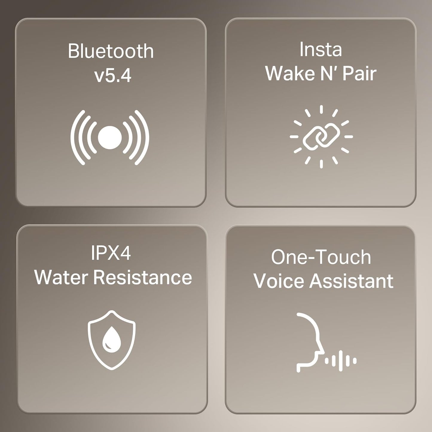 Boat Airdopes 141 Gen 2 (2025), 4 Mics ENx Tech, 48 Hrs Playback, Free Music Streaming, Fast Charge, Low Latency, IPX4, v5.4 Bluetooth Earbuds, TWS Ear Buds Wireless Earphones with mic (Grey)