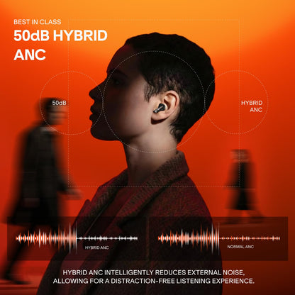 boAt 2026 Launch Nirvana Crown, SONIC ARC, LEDs, Haptic Feedback,50dB Hybrid ANC,Spatial Audio, 6 Mic ENx, App Support, v6.0 Bluetooth Earbuds, TWS Ear Buds Wireless Earphones with mic (Sapphire Blue)