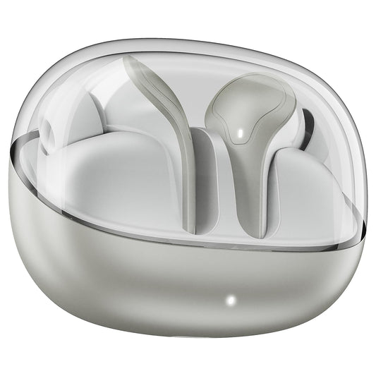 Boat 2025 Launch Airdopes Plus 311,Glass Design,ENx Tech,50 H Battery, Fast Charge, Stream Ad Free Music via App Support, Bluetooth Earbuds, TWS Ear Buds Wireless Earphones with mic (Ash Grey)