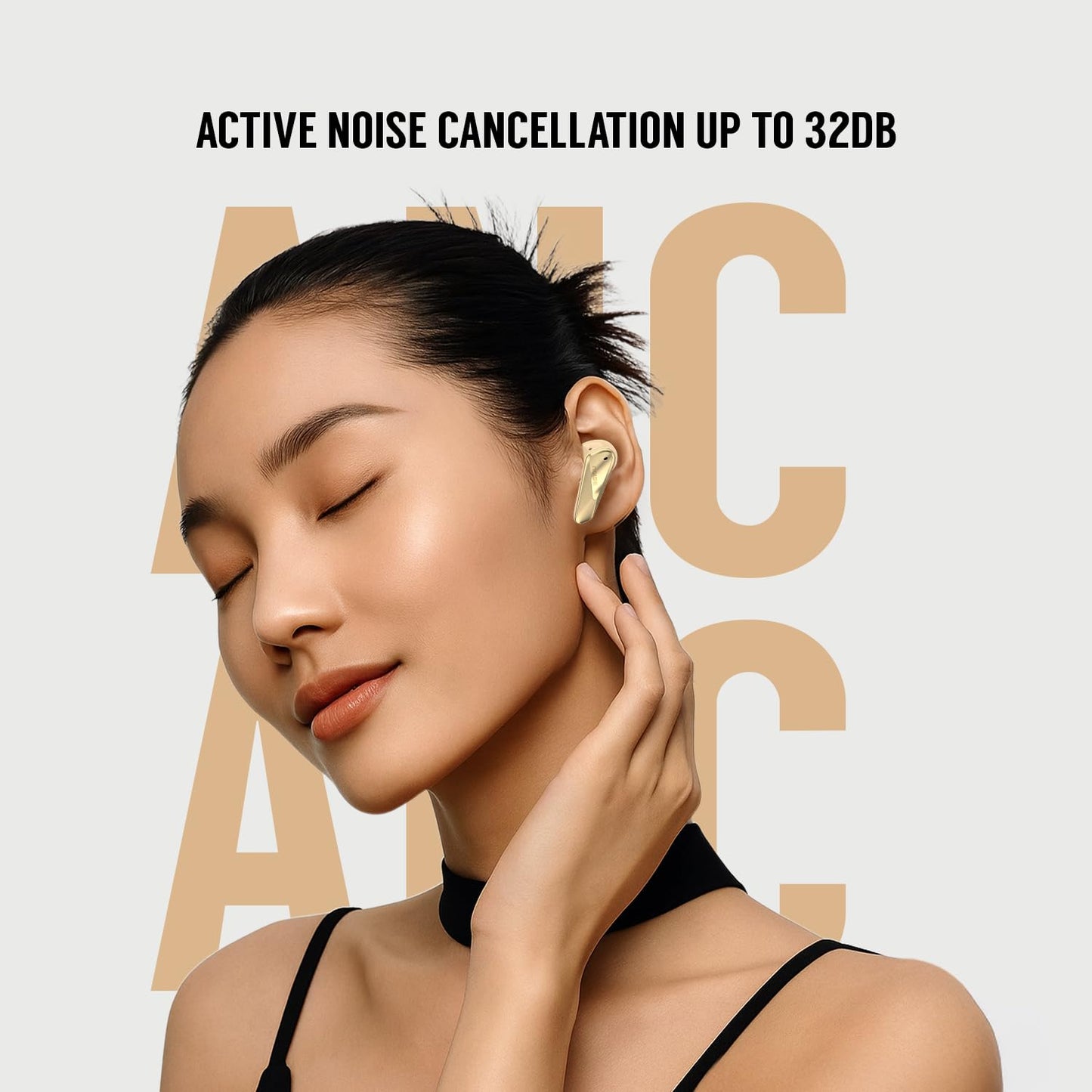 Noise Newly Launched Buds N2 Pro Truly Wireless Earbuds with 70H of Playtime, ANC(Upto 32Db), Dual Pairing, Instacharge(10 Min=200 Min), BT V6.0(Slate Black)