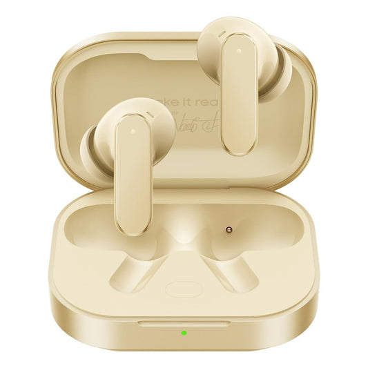 realme Buds Air 8,11mm+6mm Dual Dynamic Bass Drivers,58Hrs Playtime, 55dB ANC,6 Mic ENC, 45ms Low Latency, 360° Spatial Audio, Hi-Res LHDC, IP55 Dust & Water Resistant, BT v5.4 (Master Gold)