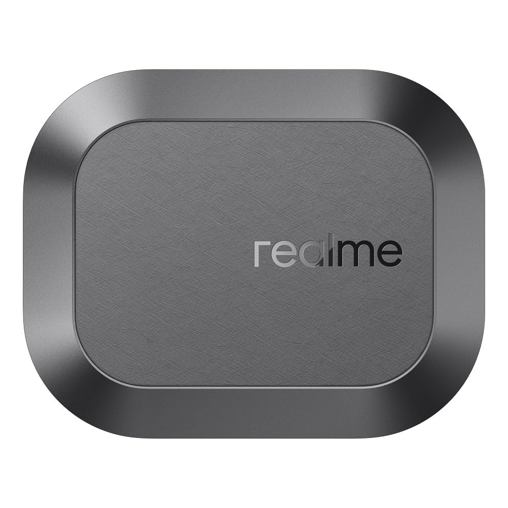 realme Buds Air 8,11mm+6mm Dual Dynamic Bass Drivers,58Hrs Playtime, 55dB ANC,6 Mic ENC, 45ms Low Latency, 360° Spatial Audio, Hi-Res LHDC, IP55 Dust & Water Resistant, BT v5.4 (Master Grey)