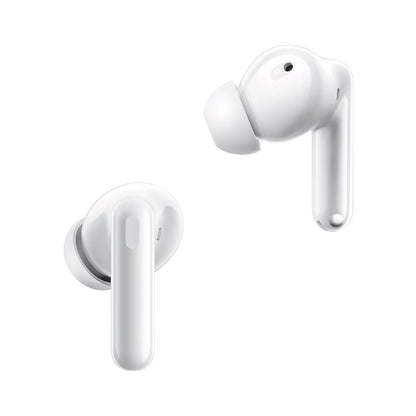 Realme Buds T310 Truly Wireless in Ear Earbuds with 46dB Hybrid ANC, 360° Spatial Audio, 12.4mm Dynamic Bass Driver, Upto 40Hrs Battery and Fast Charging (Agile White)