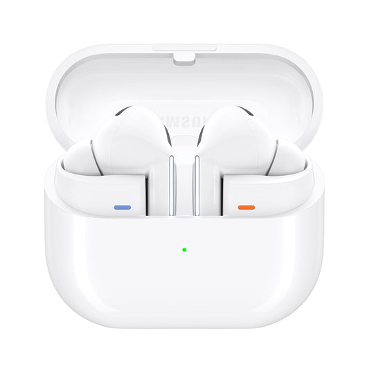 Original Imported Samsung Galaxy Buds3 Pro Wireless Earbuds, Powered by Galaxy AI, IP57, Active Noise Cancellation, Adaptive Noise Control, 37hrs Battery, 360 Surround Sound, Pinch Controls, Galaxy Ecosystem, White