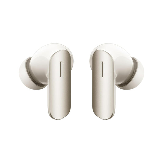 realme Buds Air 7,12.4mm Dynamic Bass Drivers,52Hrs Playtime,52dB Hybrid ANC,6 Mic ENC,45ms Low Latency,360° Spatial Audio,Hi-Res LHDC,IP55 Dust & Water Resistant,True Wireless TWS BT v5.4(Ivory Gold)